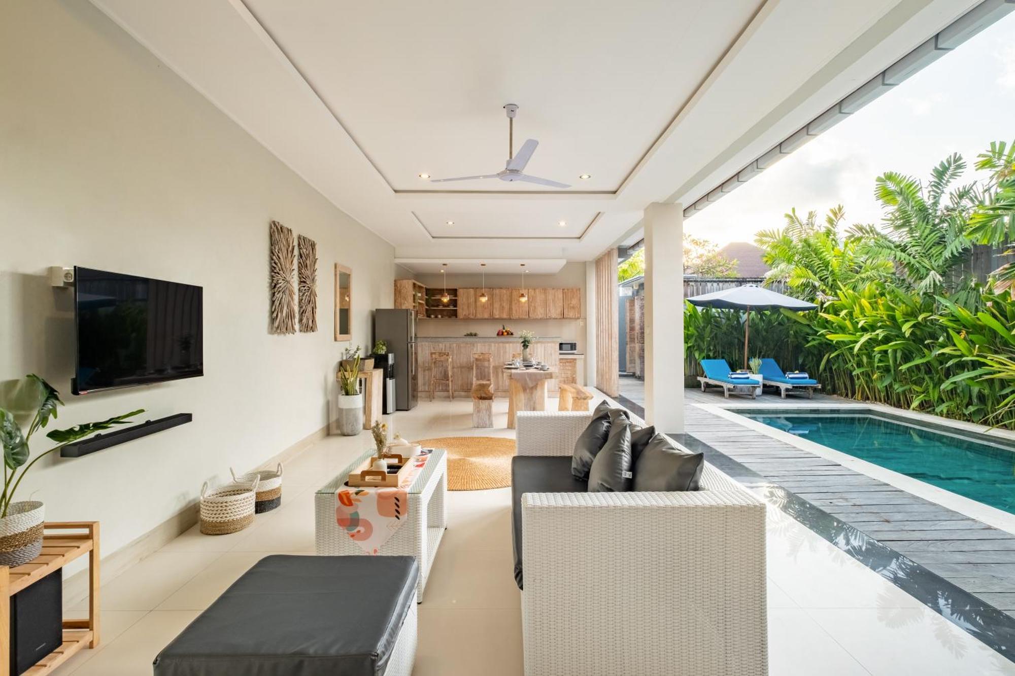 ☆ Villa Larissa ☆ Seminyak 2Br Pool Kuta Petitenget Exterior foto